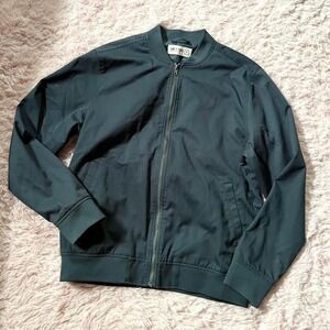 Line of Trade Men's Navy Bomber Chore Utility Gorpcore Tough Functional Jacket